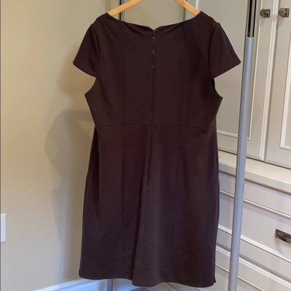 Tahari Brown Dress - Picture 7 of 14